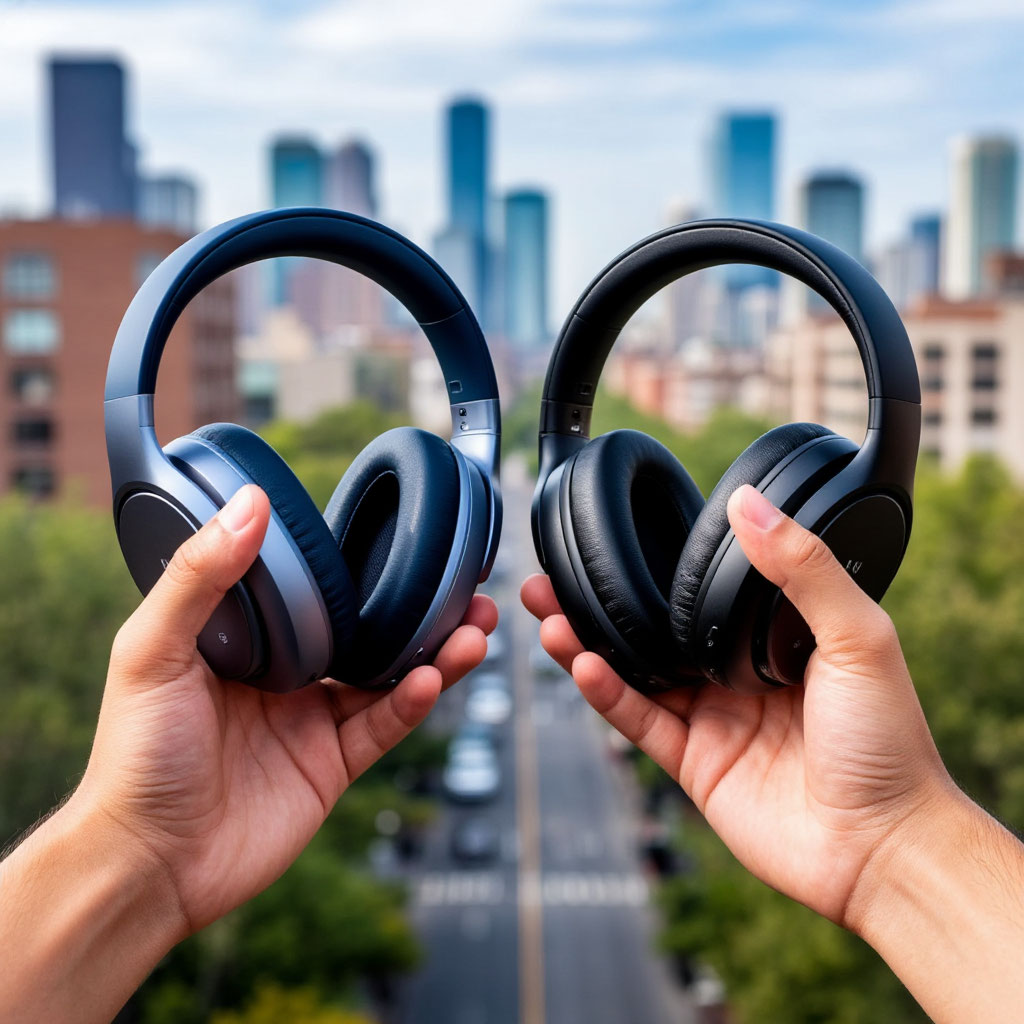 Affordable vs high-end headphones for digital nomads