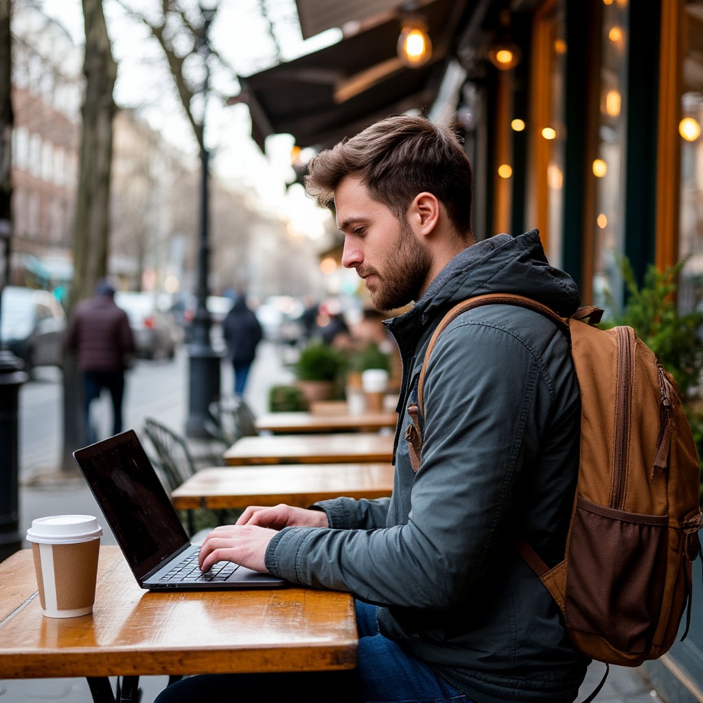 Smart work and travel balance for digital nomads