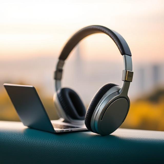 Noise canceling headphones boost focus in busy cafes
